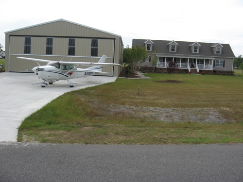 Brady Landing home with Cessna 182