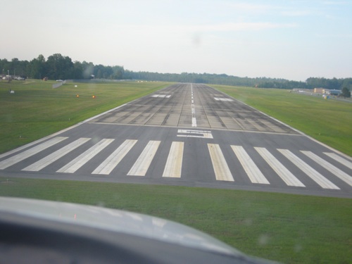 Short Final to KONX, home of Brady Landing