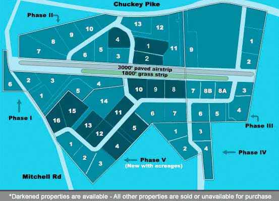 Hensley Airpark sitemap